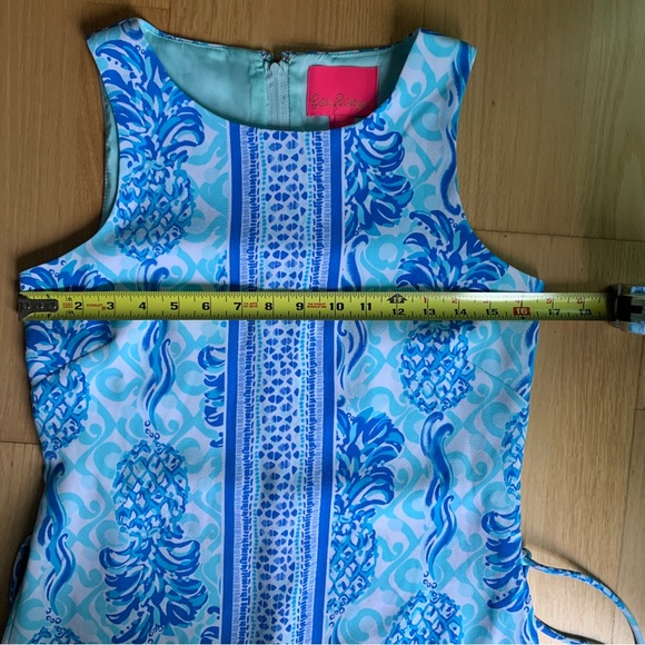 LILLY PULITZER Donna Romper Bennet Blue Out Of The Blue size 0 - Picture 12 of 16